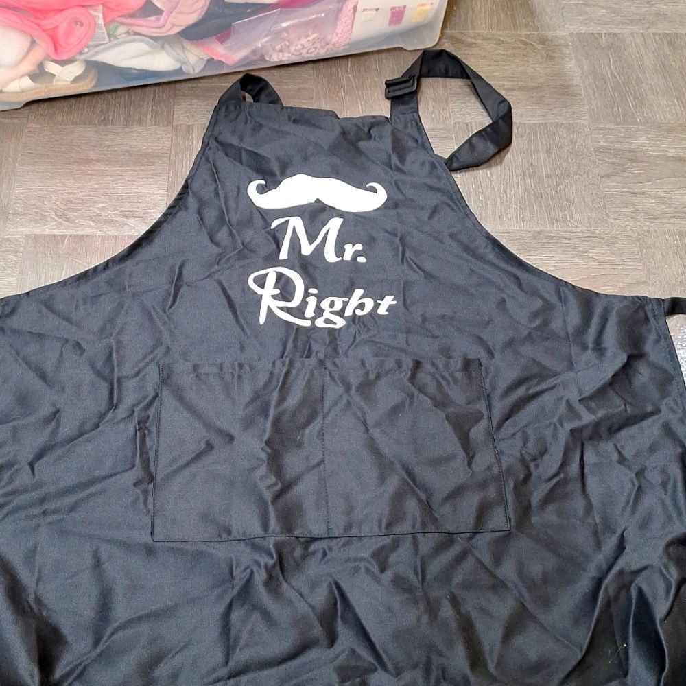 Mr. Right Kitchen Apron